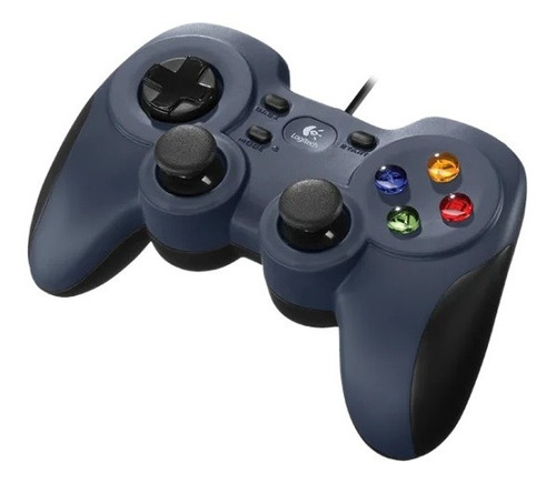 Joystick Logitech F310 azul y negro