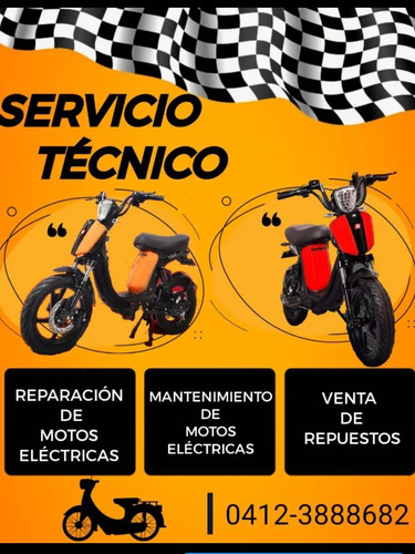 Servicio Técnico Especializado Para Todo Tipo De Motos Eléct