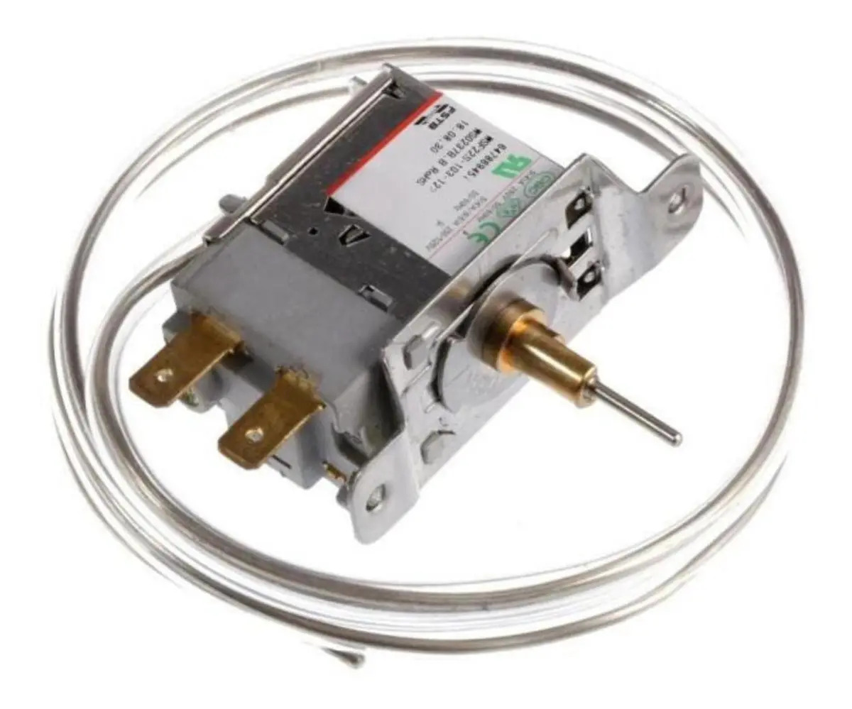Termostato Geladeira Electrolux Degelo Automático Bivolt (110V/220V) – RE28, RE29, RDE30, RW34, RE31, RDE33, RE28A, RD30G, RW35, RE35, RDE31