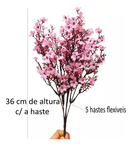 W 2 Ramos De Mosquitos Artificiales En Flor De Cerezo Para