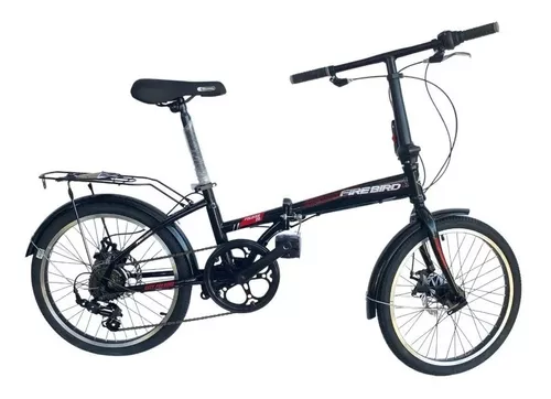 Bicicleta Plegable Fire Bird Rodado 20 Acero