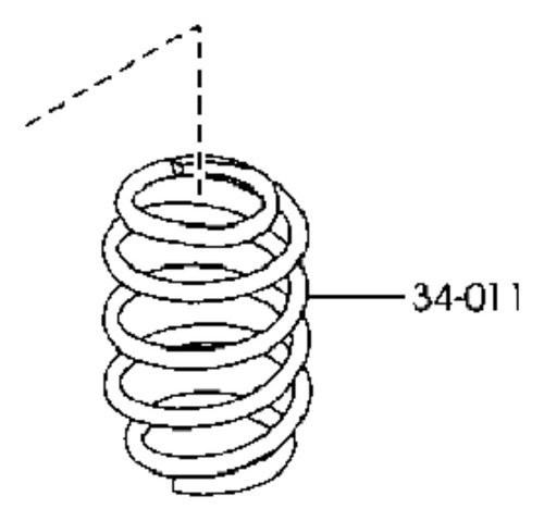 Espiral Delantero Para Mazda 3 2.0 Y 1.6