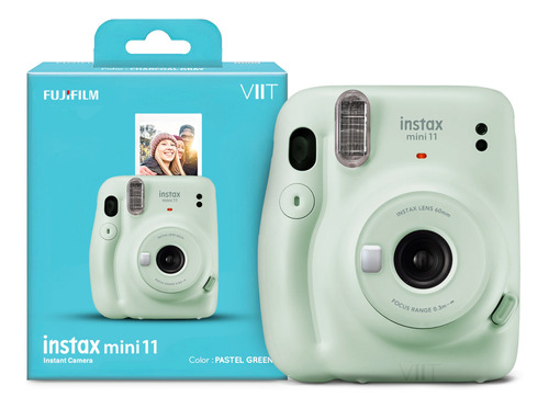 Câmera Instantânea Fujifilm Instax Mini 11 - Verde Pastel