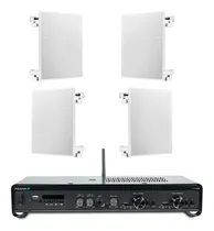 Comprar Kit Som Slim 2700 Optical + 4 Uni. Arandelas 50w Frahm