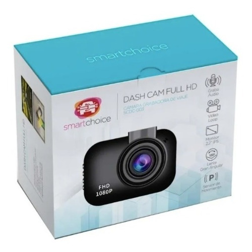 Camara Dash Cam Full Hd Smart Choice 1080p