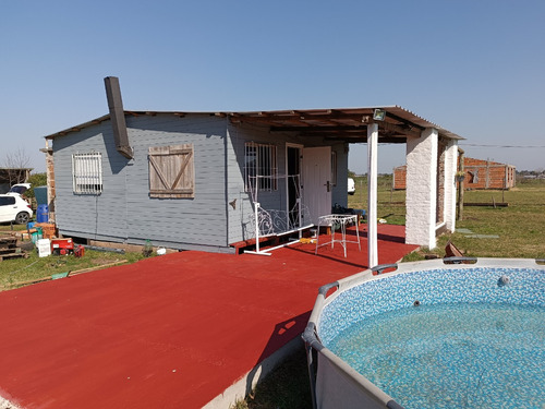 Vendo Chacra Con Cabaña De Madera, Cañada, A 30 Km De Montevideo
