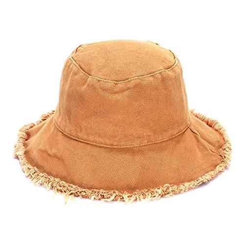 Sombrero De Verano Casual Ala Ancha De Algodón Para Mujer