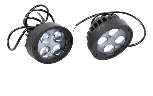 Juego Faros De Led Auxiliares 12v 10w 3000 Lux Led Lighting