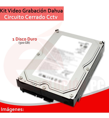 Imagen 7 de 8 de Kit De Grabación Dahua Xvr4104cnx1kit 4ch 1080p Hdd 500gb