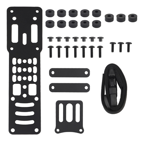 Adaptador Funda Holster Táctico Modular Ajustable G-code Color Negro Orientación De La Mano Zurdo/diestro