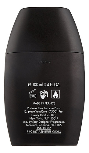 Aerosol Guy Laroche Drakkar Noir Eau De Toilette Para Hombre