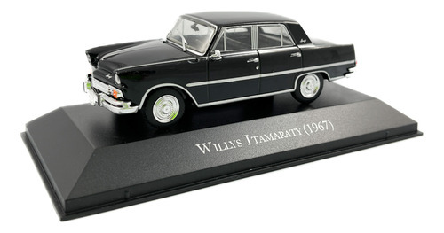 Miniatura Willys Itamaraty 1967 - Ed.43 Cor Preto