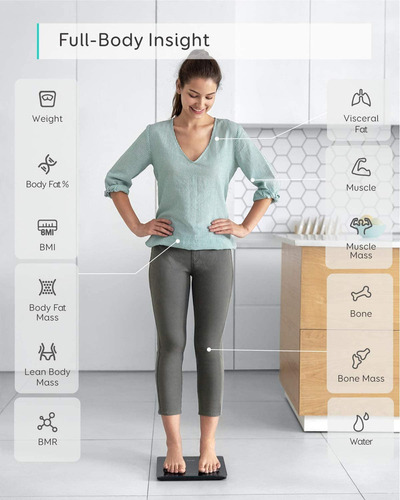 Báscula Inteligente C1 Eufy By Anker 2024 Con Bluetooth Weig
