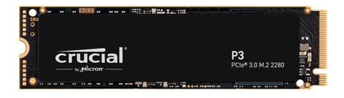 Ssd 4 Tb Crucial P3 M.2 2280 Pcie Nvme Leitura: 3500mb/s