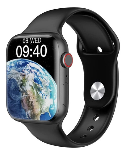 Smartwatch W28 Watch Infinity Pro Série 8 Microwear Cor Da Caixa Preto Cor Da Pulseira Preto Cor Do Bisel Preto