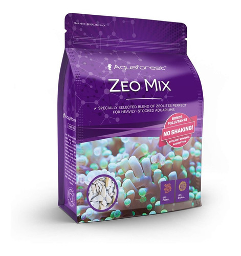 Aquaforest Zeo Mix Material Filtrante 1000 Ml Acuario Pecera