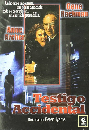 Testigo Accidental- Narrow Margin- Gene Hackman Dvd