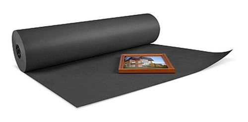 Rollo De Papel Kraft Negro Para Cuadros Fotograficos 91 Cm