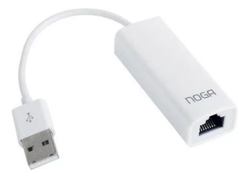 Adaptador Usb A Lan 2.0 Ethernet Rj45 10/100 Noga