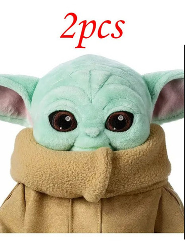 30 Cm Bebé Yoda Juguete De Peluche Para Niños Q 2 Piezas