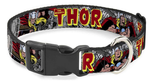 Collar De Perro Con Clip De Plástico The Mighty Thor Action