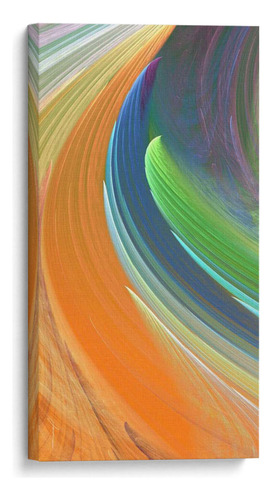 Canvas Lab Cuadro Olas De Viento Iv 50x100, James Burghardt