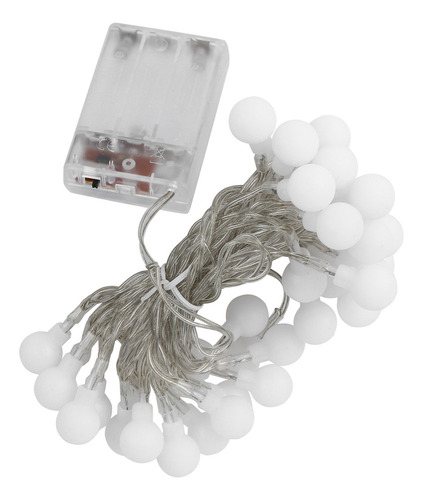 String Light, 4,2 M, 40 Luces Led, Impermeables, Funciona Co
