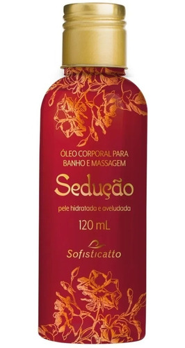 Oleo De Massagem Sedução Sofisticatto 120ml