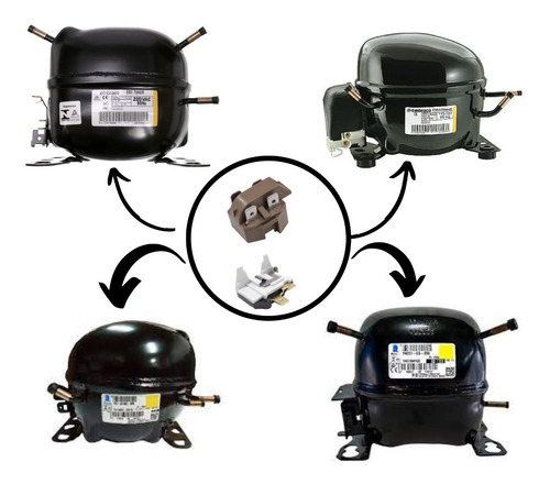 Imagem 4 de 5 de Rele Ptc + Protetor Universal Geladeira E Bebedouro 127v