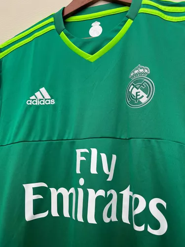 ADIDAS Camiseta de portero hombre REAL MADRID AWAY 15/16 verde