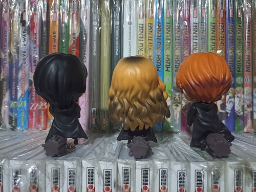 Figura Harry Potter Ron Weasley Hermione Granger Bootleg (Usado)