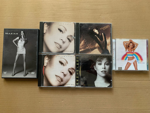 Mariah Carey Lote De 5 Cd's Y Dvd  