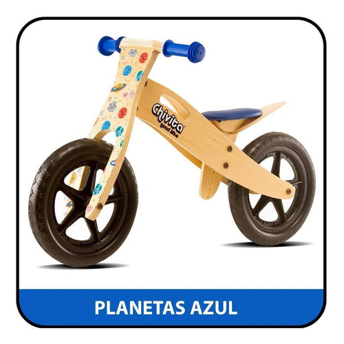 Imagen 4 de 7 de Chivita Bici Madera Original - Flaber