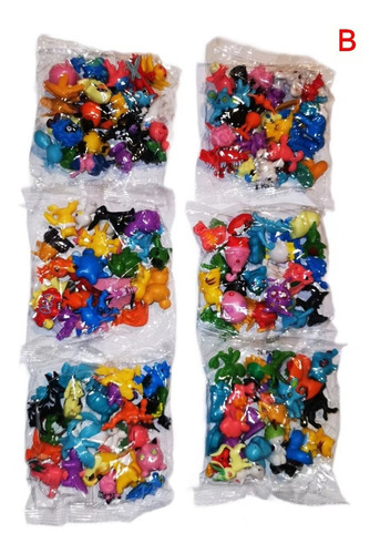 Juguete Pokémon 48 Figuras Coleccionable Pikachu Pokeball