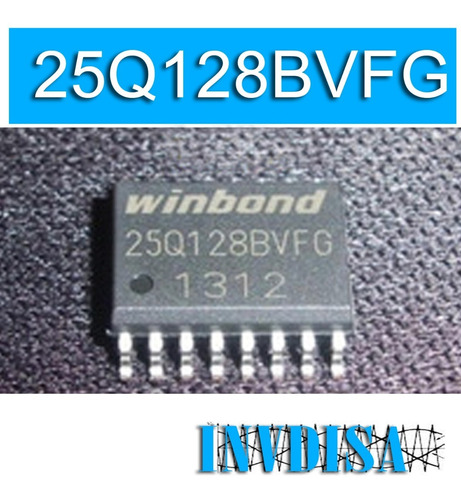 Chip Bios Original W25q128bvfg 25q128bvfg Ssop-16 Programado