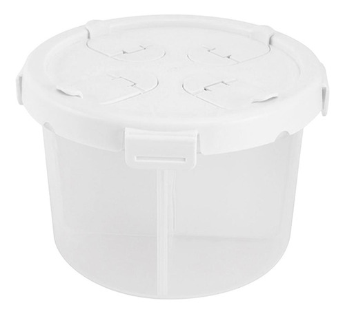 2 Recipientes De Almacenamiento De Alimentos Transparentes A