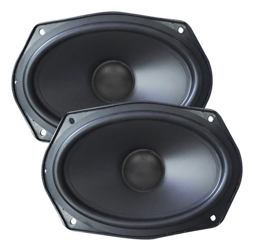 Par Auto Falante 6x9 Polegadas 70w 4 Ohms Full Range Som 69