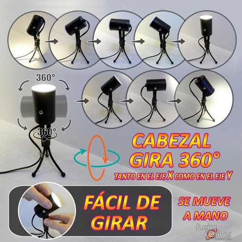Imagen 4 de 10 de Tripode Bar Luz Led Efecto Dj Flash Control Remoto Rgb 3w Fx