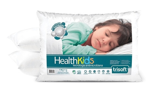 Travesseiro Trisoft Infantil Health Kids 180 Fios