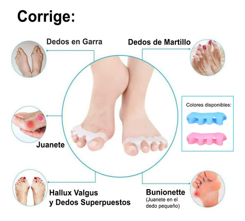Separador De Dedos Del Pie, Espaciadores De Dedos,