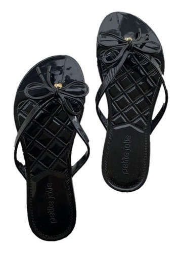 Chinelo Feminino Petite Jolie Preto Pj2272ii