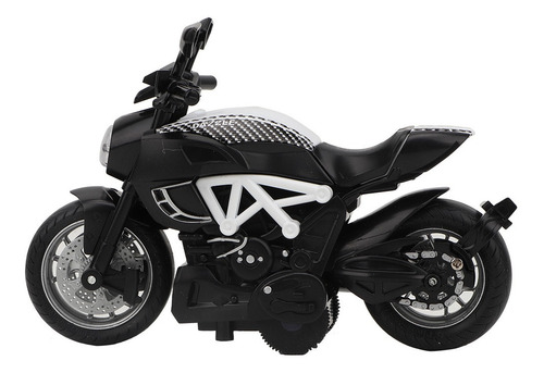 Aleación Moto Modelo Juguete Motocicleta Eléctrica Luz Músic