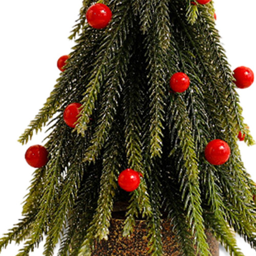 Mini De Navidad Artificial, Adorno Navideño 30 Centímetros