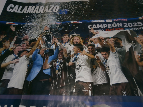 Platense Campeon Apertura 2025 - Ole Y P/ Original (Usado)