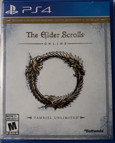 Ps4 - The Elder Scrolls Online / Original, Sellado Y Fisico.
