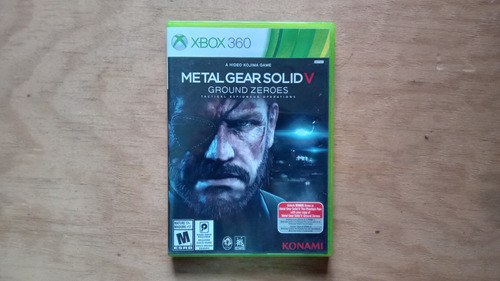 Metal Gear Solid 5 Grouns Zeroes Xbox 360