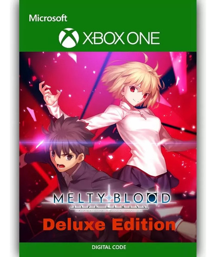 Melty Blood Type Lumina Deluxe Edition Xbox One Codigo (Reacondicionado)
