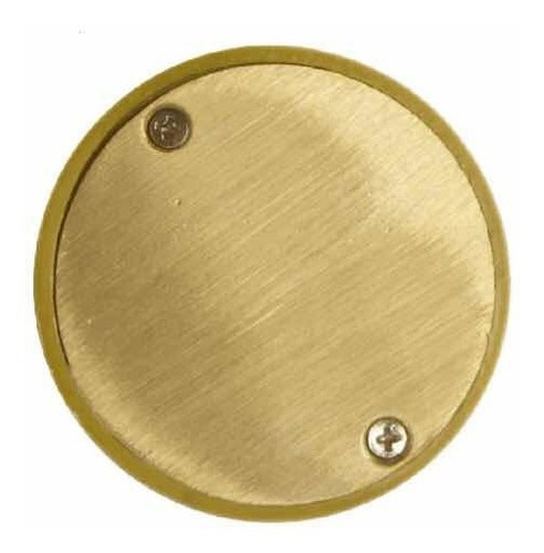 Tapa Ciega Bronce 4 Pulgadas
