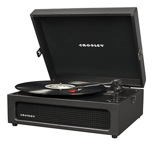 Tocadiscos Crosley/ Voyager Bluetooth Black Cr8017b