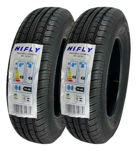 Kit 04 Pneus 175/70r14 84t Hifly Hf261 T
